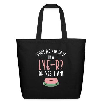 Soap Dealer Homemade Soap Soaper Soap Hob - Eco-Friendly Cotton Tote - black - Front