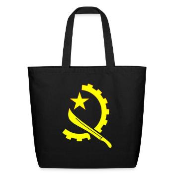 Sunblade Revolve,Yellow sword and blade - Eco-Friendly Cotton Tote - black - Front