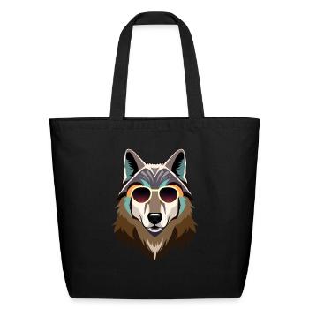 sunshine - Eco-Friendly Cotton Tote - black - Front