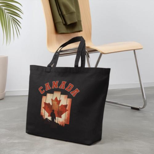 Proud Canadian Shadow - Eco-Friendly Cotton Tote