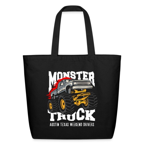 monster truck off road - Eco-Friendly Cotton Tote