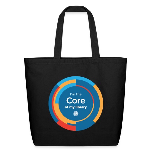 I'm the Core of My Library - Eco-Friendly Cotton Tote
