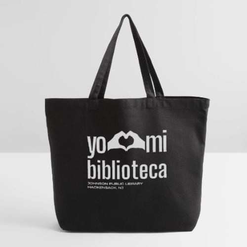 Yo Amo Mi Biblioteca (White) - Eco-Friendly Cotton Tote