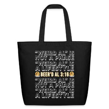 Weird Al Yankovic Beer’d Al 3_16 - Sac fourre-tout en coton naturel - noir - Devant