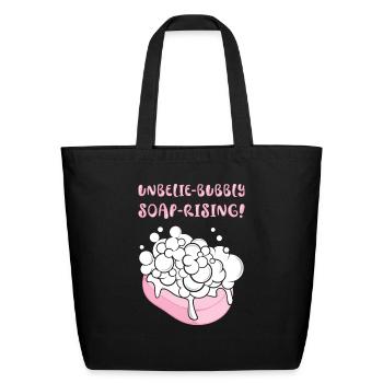 Soap Maker Soap Saponification Soap Making Bubbles - Eco-Friendly Cotton Tote - black - Front