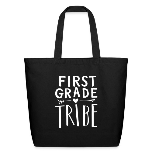 First Grade Tribe Teacher Team T-Shirts - Eco-Friendly Cotton Tote