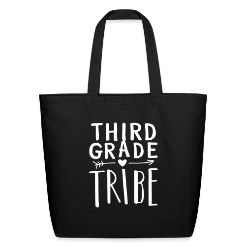 Third Grade Tribe Teacher Team T-Shirts - Eco-Friendly Cotton Tote