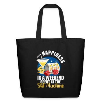 Casino Gambler Luck - Eco-Friendly Cotton Tote - black - Front