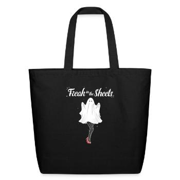 Freak in the Sheets - Eco-Friendly Cotton Tote - black - Front