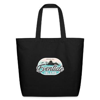 Eventide Island - Eco-Friendly Cotton Tote - black - Front