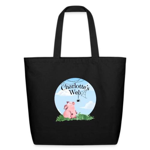 Charlotte's Web (White Text) - Eco-Friendly Cotton Tote