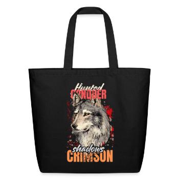 Crimson Howl Conqueror - Eco-Friendly Cotton Tote - black - Front