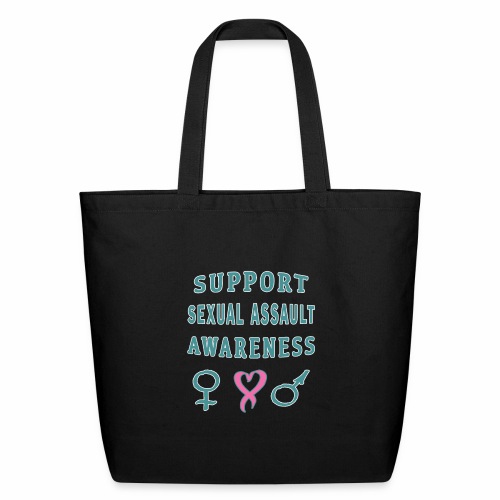 Support Sexual Assault Awareness Prevention Month - Eco-Friendly Cotton Tote