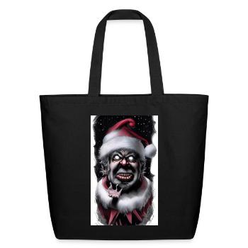 Bad Santa - Eco-Friendly Cotton Tote - black - Front