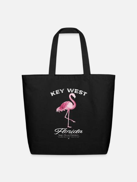 Key West - Eco-Friendly Cotton Tote - black