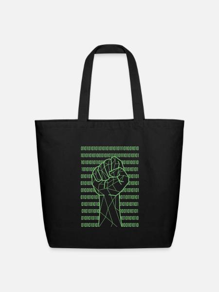 Digital Revolution - Eco-Friendly Cotton Tote - black