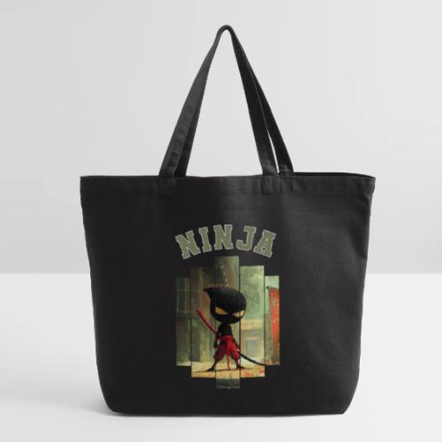 Cute Ninja Attack - Eco-Friendly Cotton Tote