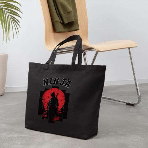 Ninja in the Shadows - Eco-Friendly Cotton Tote