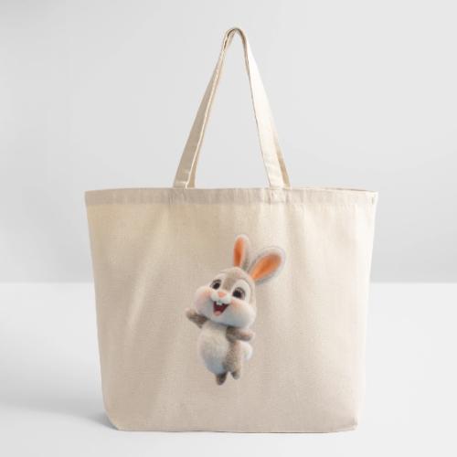 Dancing Baby Rabbit - Eco-Friendly Cotton Tote