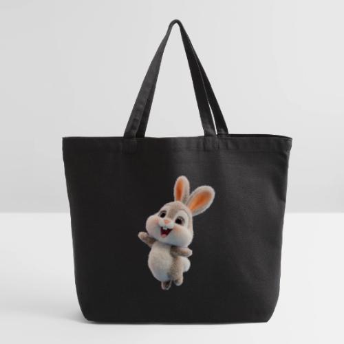 Dancing Baby Rabbit - Eco-Friendly Cotton Tote