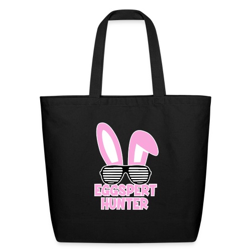 Eggspert Hunter Easter Bunny with Sunglasses - Eco-Friendly Cotton Tote