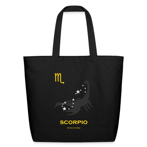 Scorpio zodiac astrology horoscope - Eco-Friendly Cotton Tote