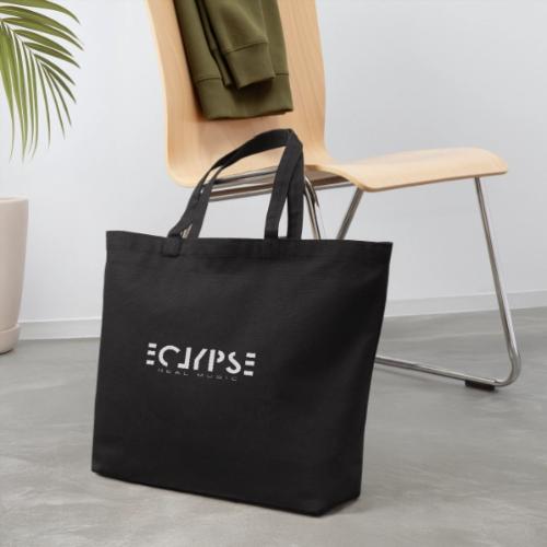 Eclypse White Logo - Eco-Friendly Cotton Tote