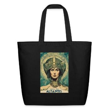 Woman From Atlantis - Eco-Friendly Cotton Tote - black - Front