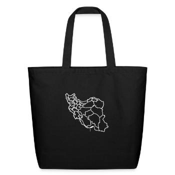 United Iran - Eco-Friendly Cotton Tote - black - Front