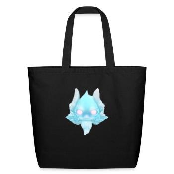 strange creature - Eco-Friendly Cotton Tote - black - Front