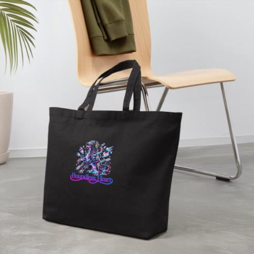 Boundless Heart Neon Galaxy Dog Shirt - Eco-Friendly Cotton Tote