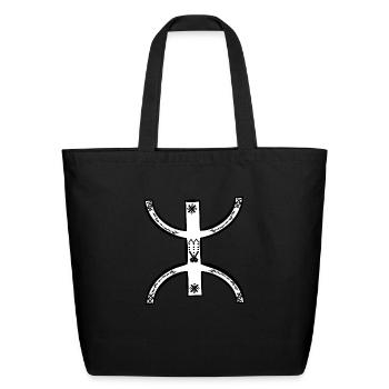 AZUL Design - Eco-Friendly Cotton Tote - black - Front