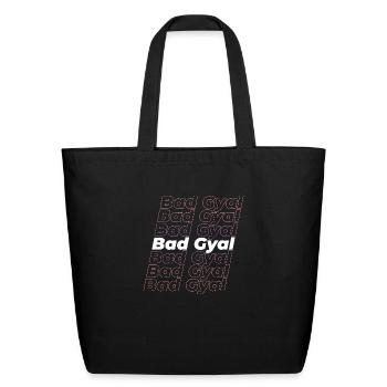 Bad Gyal - Eco-Friendly Cotton Tote - black - Front