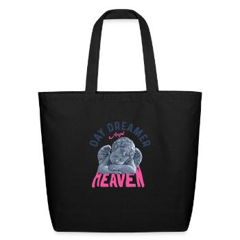 Dreamer's Antique Reverie - Eco-Friendly Cotton Tote - black - Front