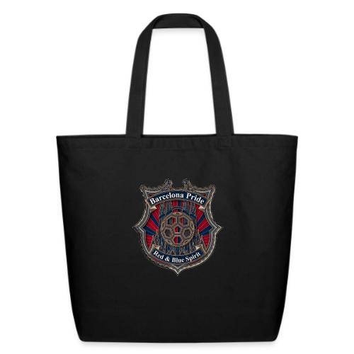 Barcelona Scarlet Pride T Shirt, Soccer City Gift - Eco-Friendly Cotton Tote