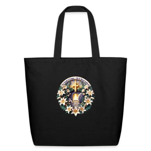 Easter The Tomb Is Empty T Shirt, Christian Gift - Eco-Friendly Cotton Tote
