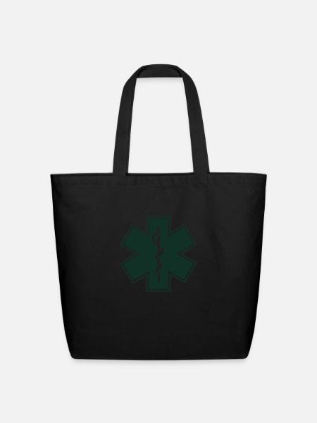 paramedic - Eco-Friendly Cotton Tote - black
