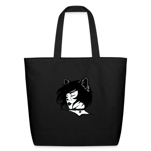 Cute Kitty Cat Halloween Costume (Tail on Back) - Eco-Friendly Cotton Tote