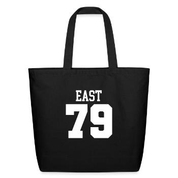 Dallas Tinker Front Back Print Friday Night Lights - Eco-Friendly Cotton Tote - black - Front