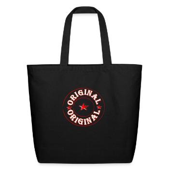 origine - Eco-Friendly Cotton Tote - black - Front