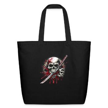 Final Strike - Eco-Friendly Cotton Tote - black - Front