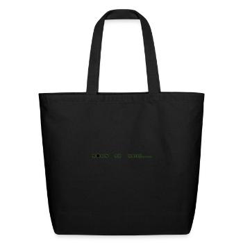 Passion t shirt - Eco-Friendly Cotton Tote - black - Front