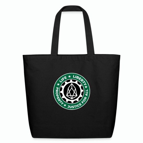 T-SHIRT LIFE, LIBERTY, PROPERTY, AND JUSTICE - Eco-Friendly Cotton Tote