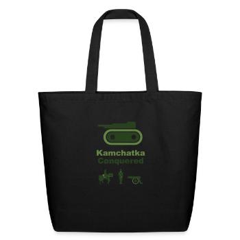 Kamchatka Conquered - Eco-Friendly Cotton Tote - black - Front