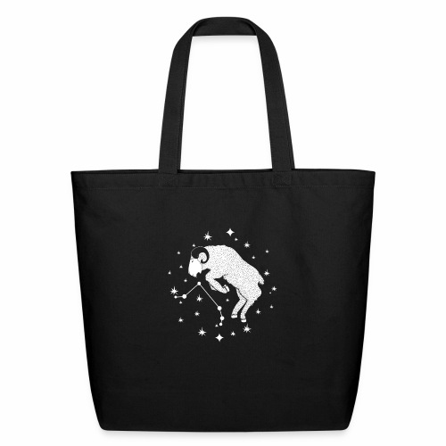 Ambitious Aries Constellation Birthday March April - Eco-Friendly Cotton Tote