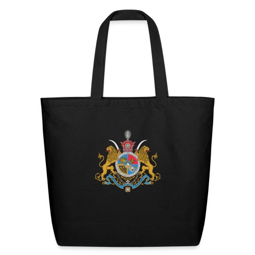 Imperial Coat of Arms of Iran - Eco-Friendly Cotton Tote