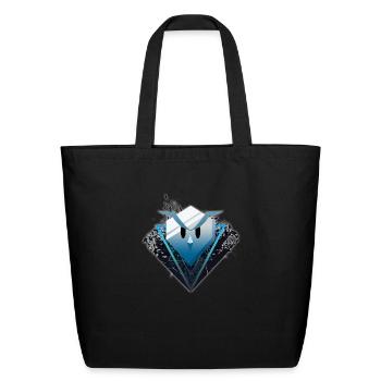 Hootenheim Logo - Eco-Friendly Cotton Tote - black - Front
