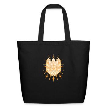 Angel Swords Angelic Guardian - Eco-Friendly Cotton Tote - black - Front