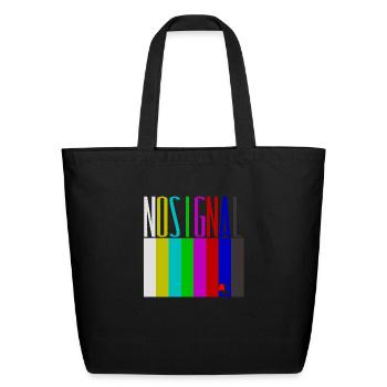 No signal TV screen EBU Colorbars - Eco-Friendly Cotton Tote - black - Front