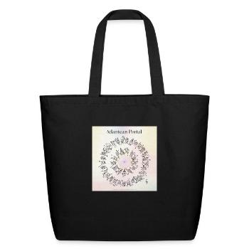 Atlantean Portal - Eco-Friendly Cotton Tote - black - Front